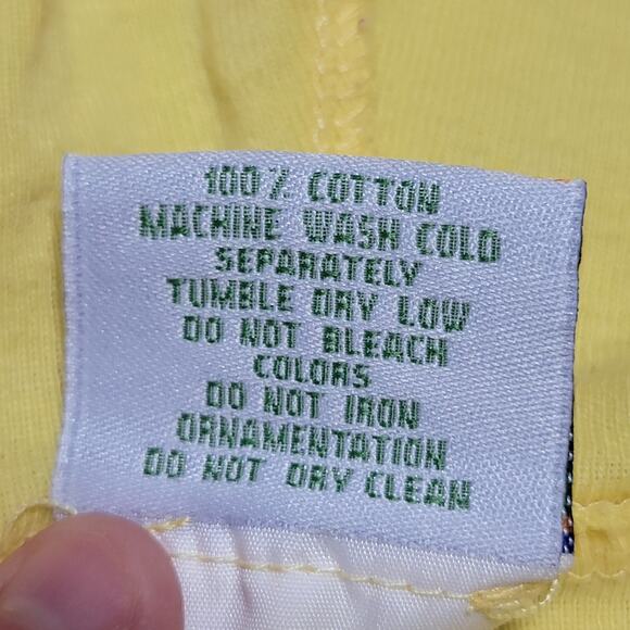 Rainforest Cafe Infant Yellow Hooded LS & Long Leg Bodysuit "Tuki" - Size 18M - Picture 8 of 8